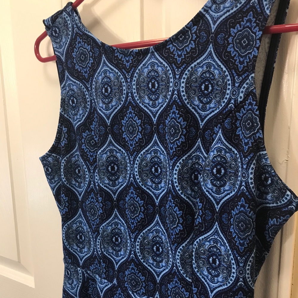 Stunningly Blue Boutique Dress